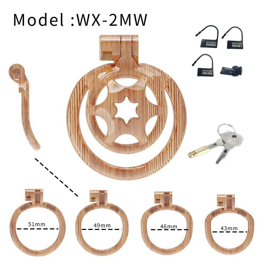 Lightweight Male Chastity Cage Cock Cage for Men Bondage