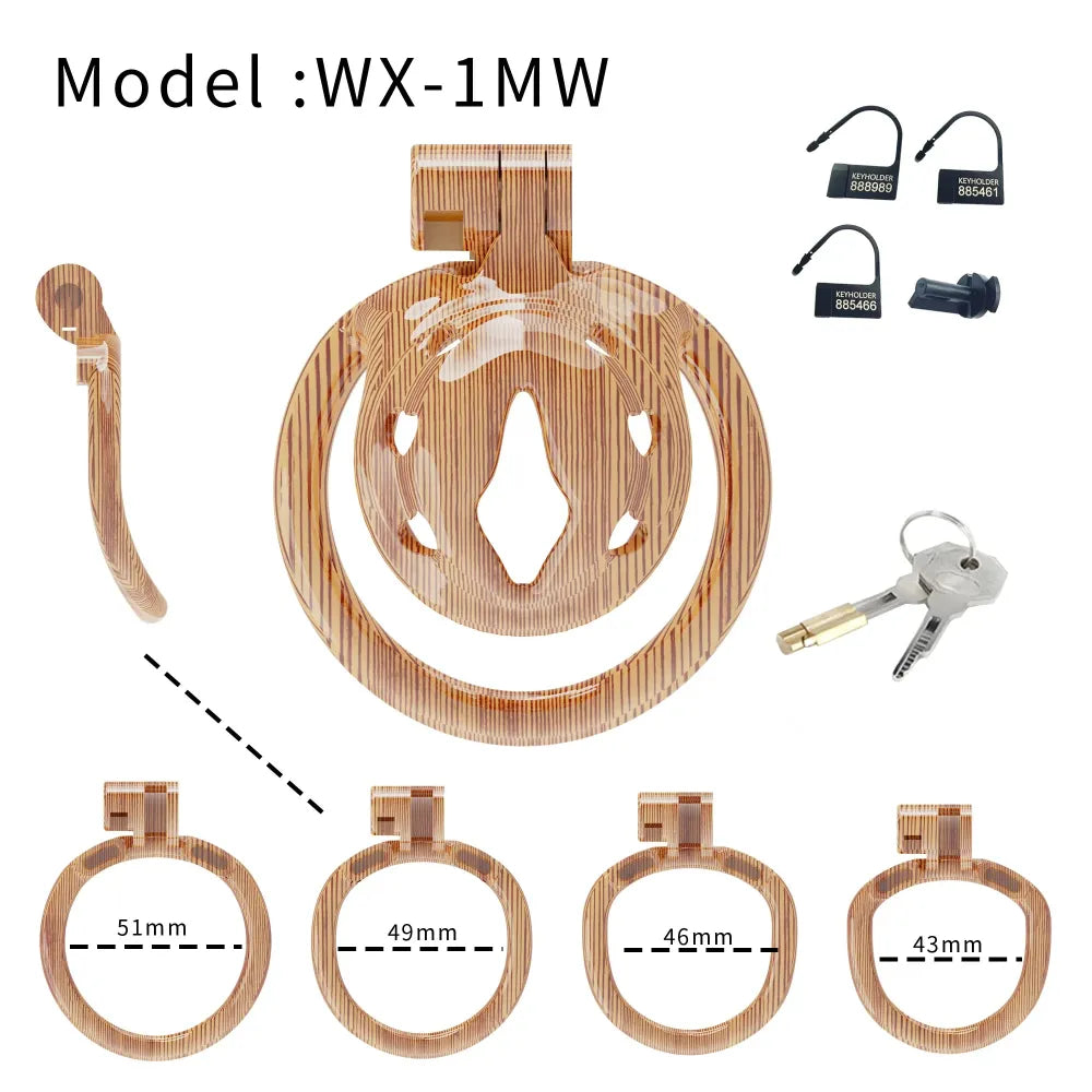 Lightweight Male Chastity Cage Cock Cage for Men Bondage