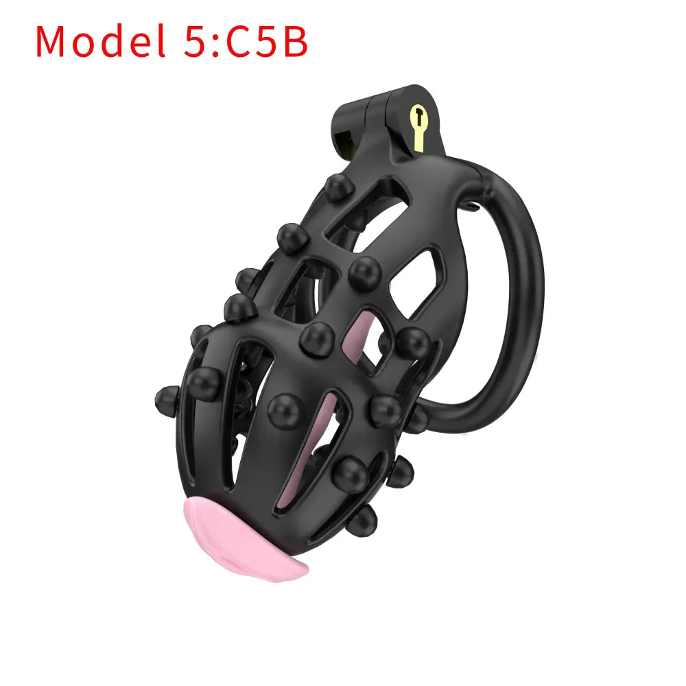 Lightweight Male Chastity Cage Plastic Cock Cage for Men