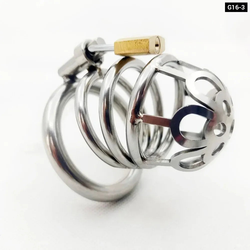 Male Chastity Cage for Comfortable Cock Locking for Bdsm