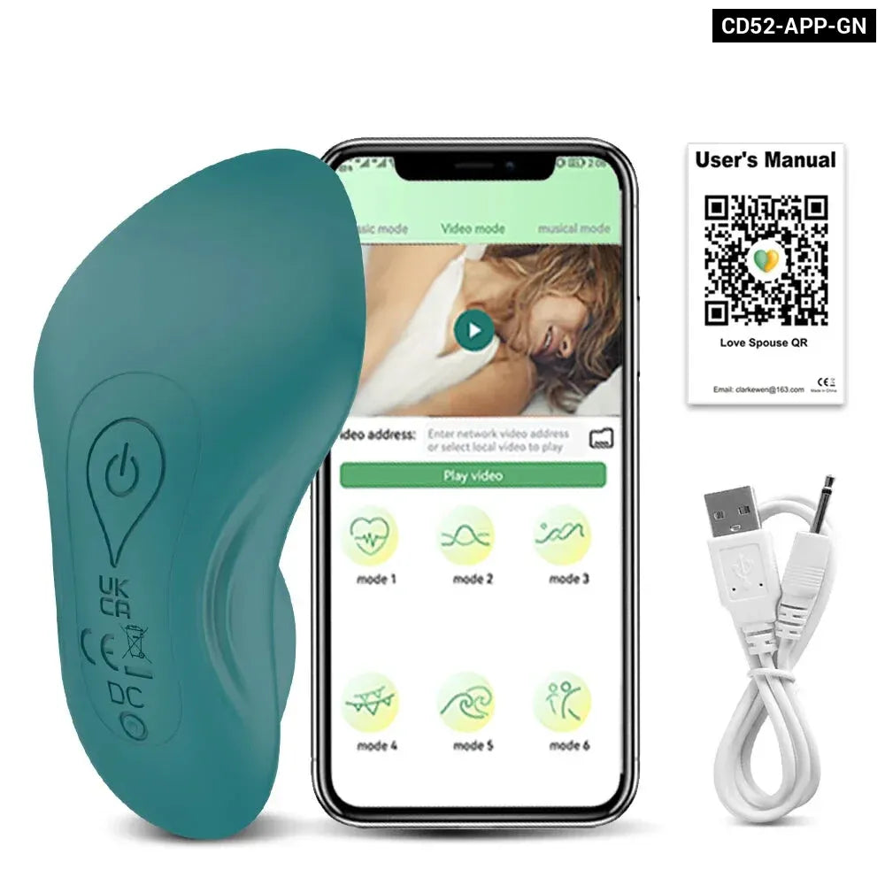 Mini Clit Vibrator for Women Wearable Panties Stimulator