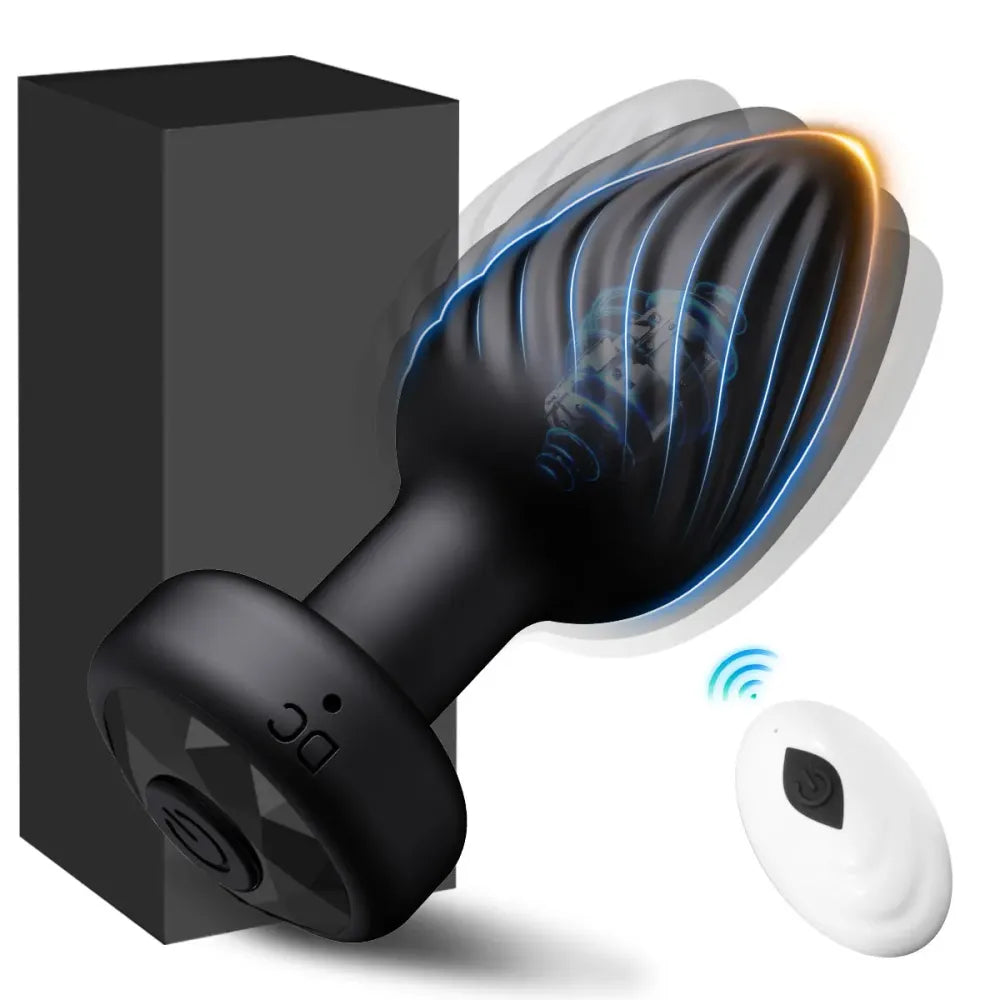 Remote Control Vibrating Anal Plug For Pleasure