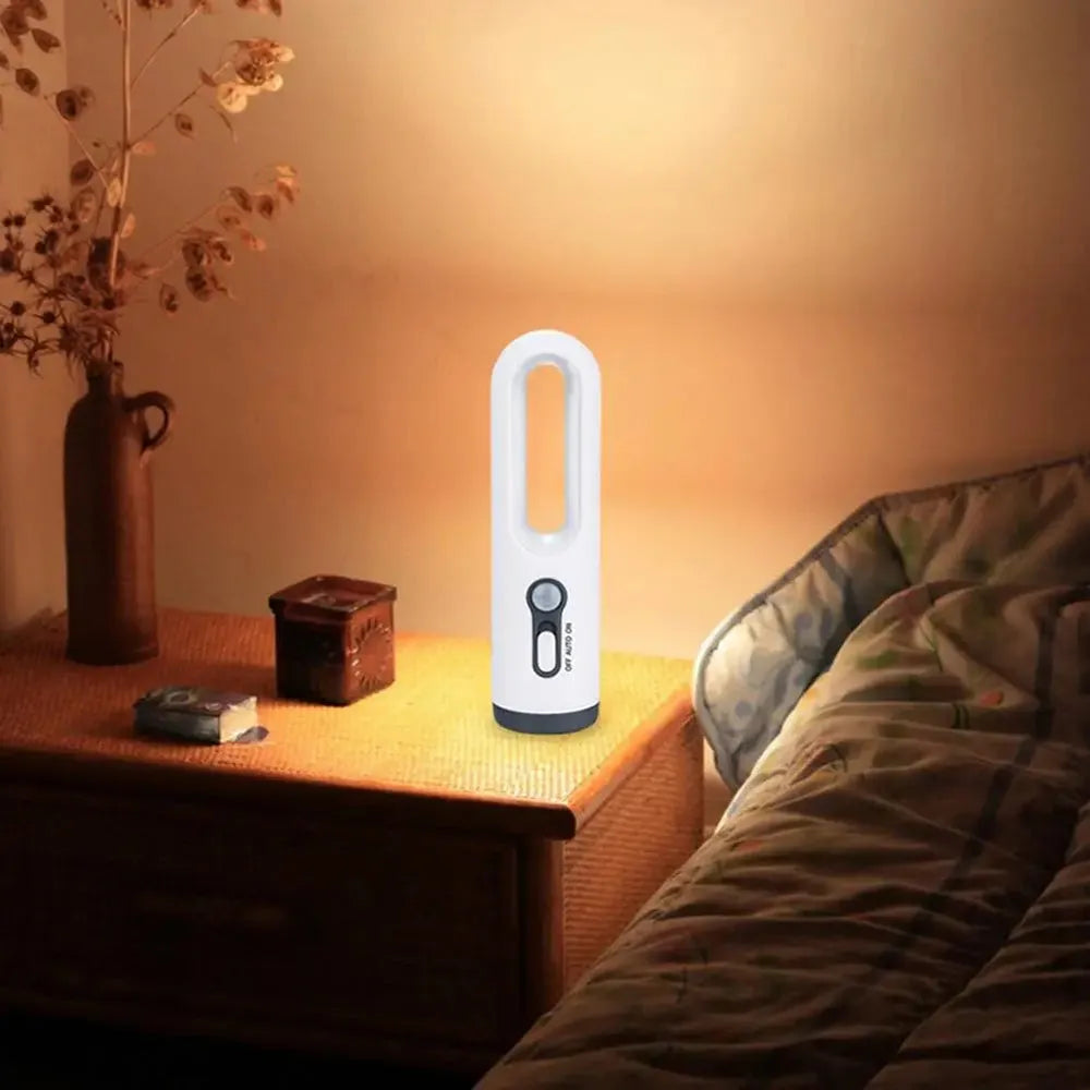 Vibe Geeks 2-In-1 Portable Led Motion Sensor Night Light