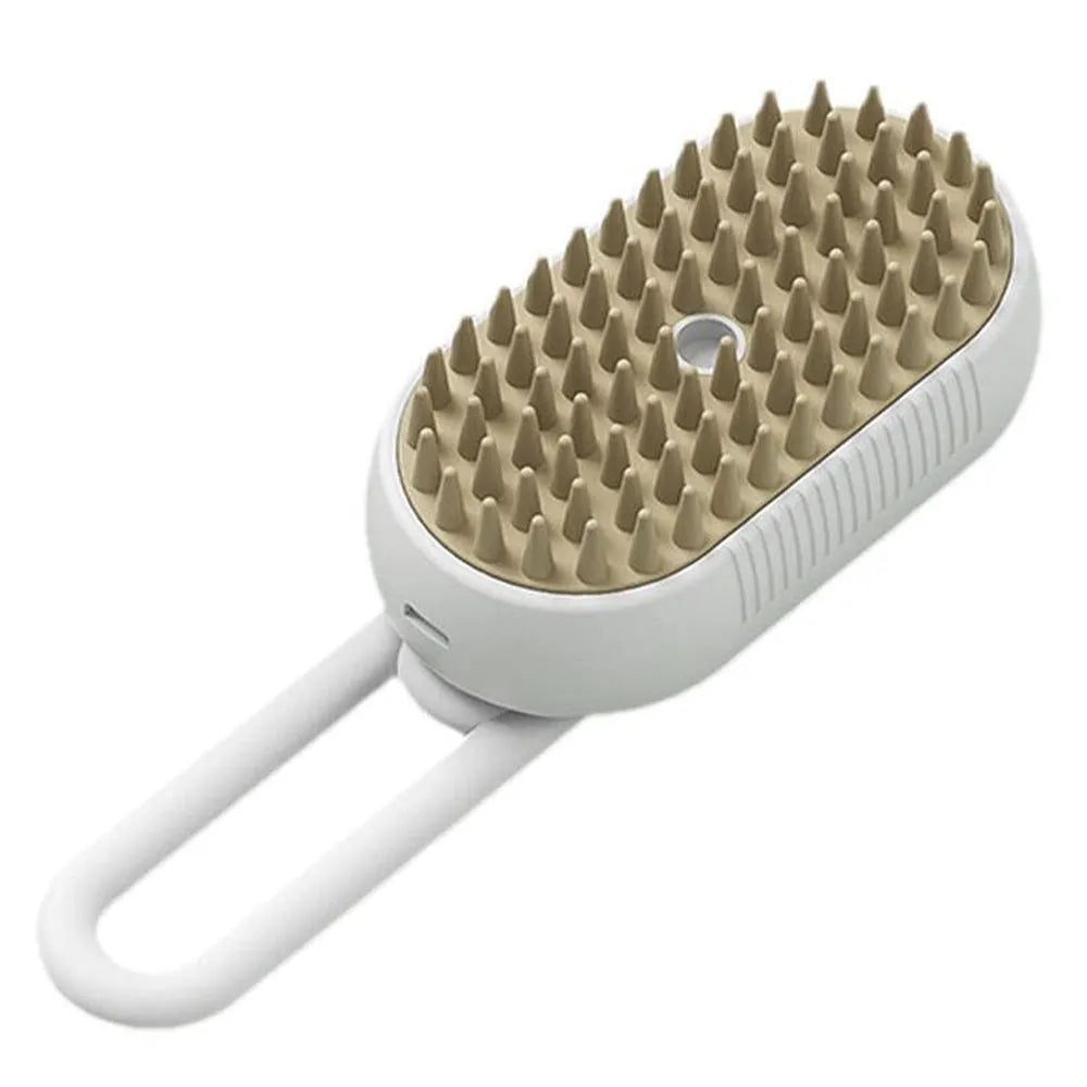 Vibe Geeks Self-Cleaning Hair Removal Cat Steamy Brush