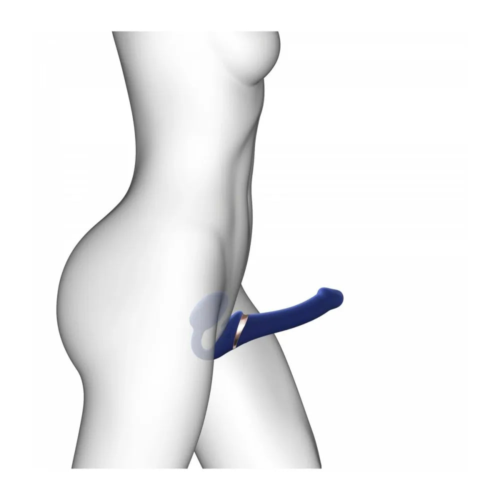 Vibrator By StrapOnMe 6017401 Blue L