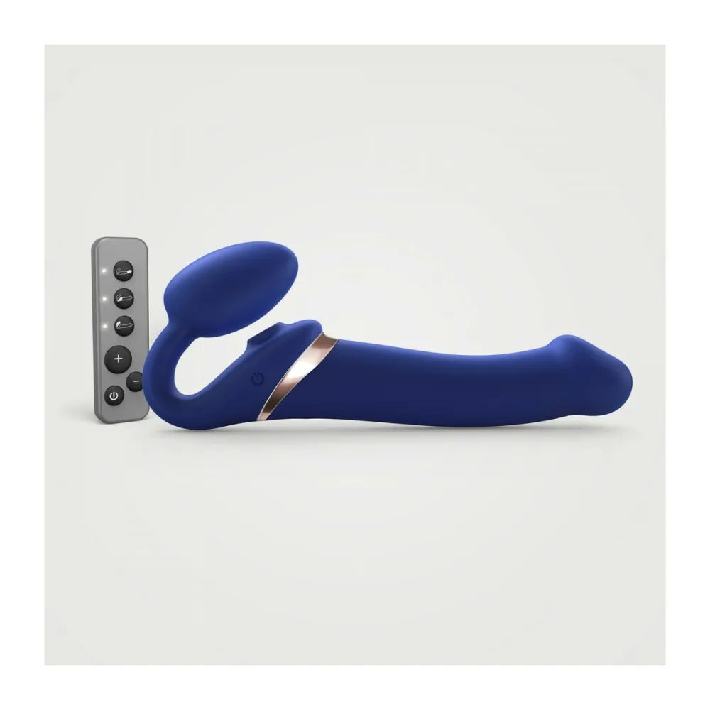 Vibrator By StrapOnMe 6017401 Blue L