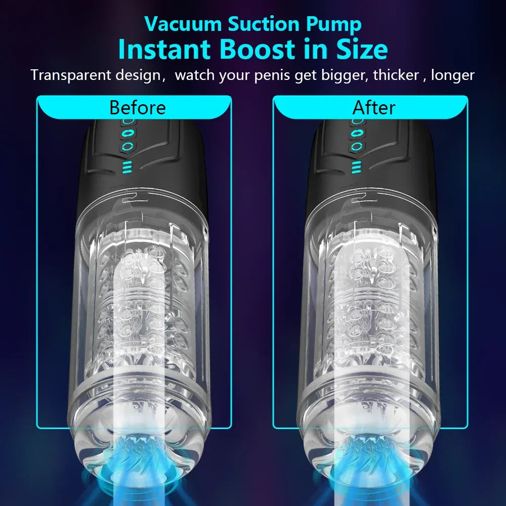 Waterproof Male Masturbation Toy Automatic Rotation Sucking