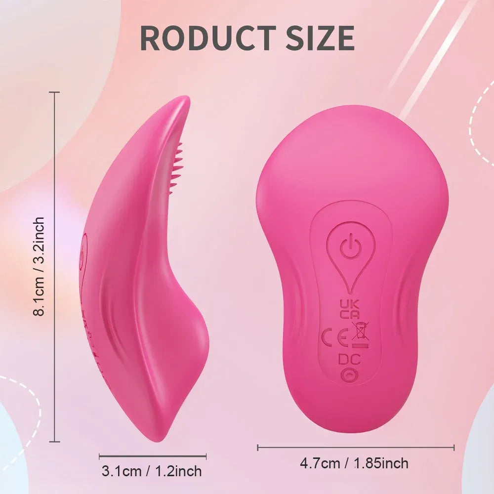 Wireless Panty Vibrator for Women Nipple Stimulation Couples