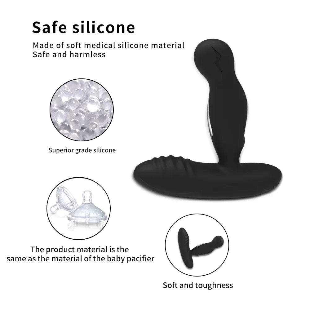 Wireless Prostate Massager For Men 360 Rotate