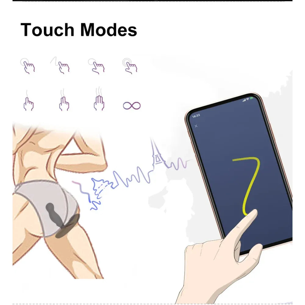 Wireless Prostate Massager With App Control