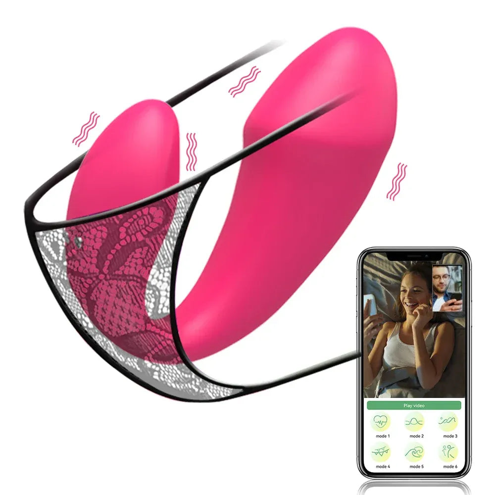 Wireless Vibrating Dildo for Couples