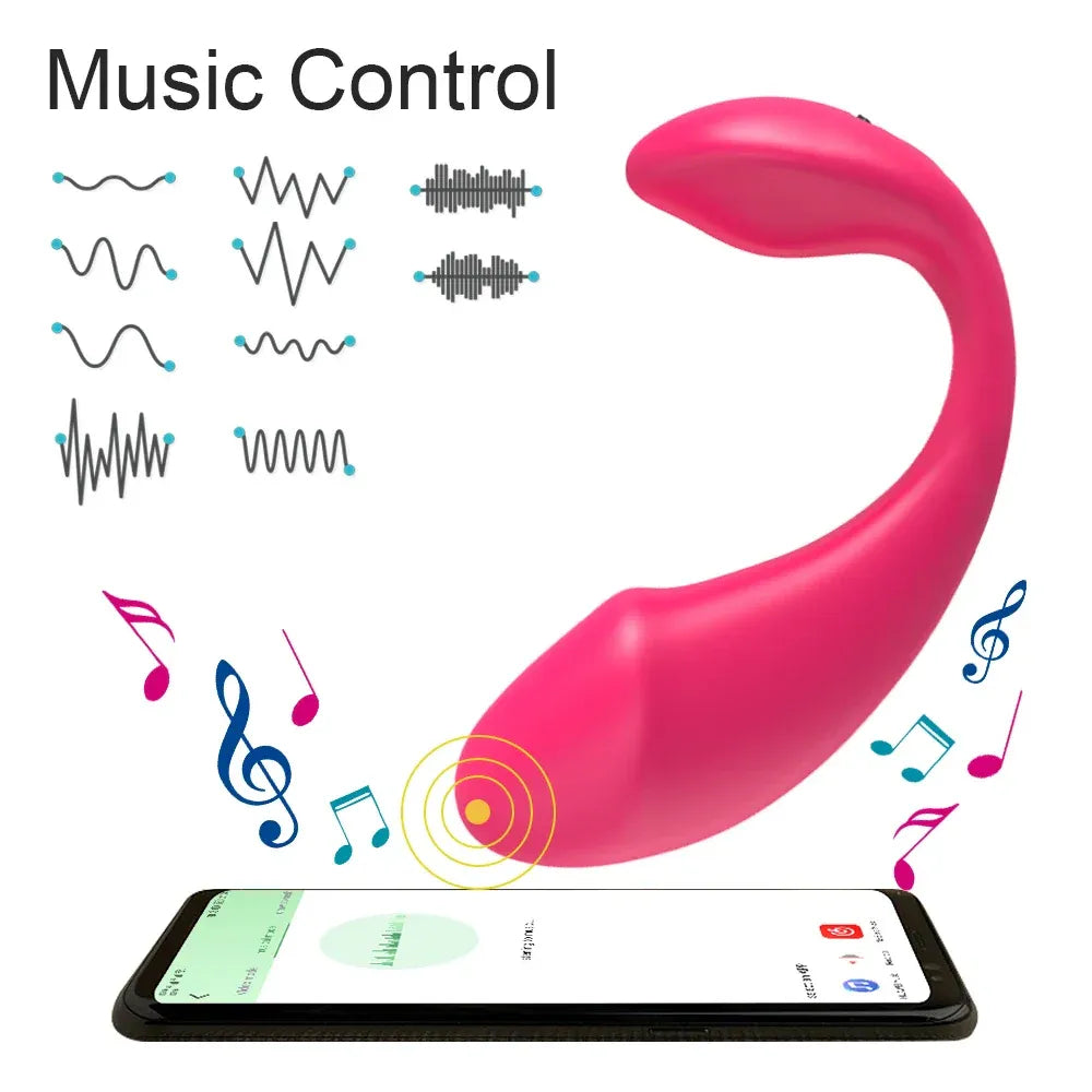 Wireless Vibrating Dildo for Couples