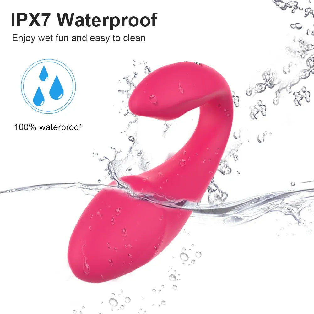 Wireless Vibrating Dildo for Couples