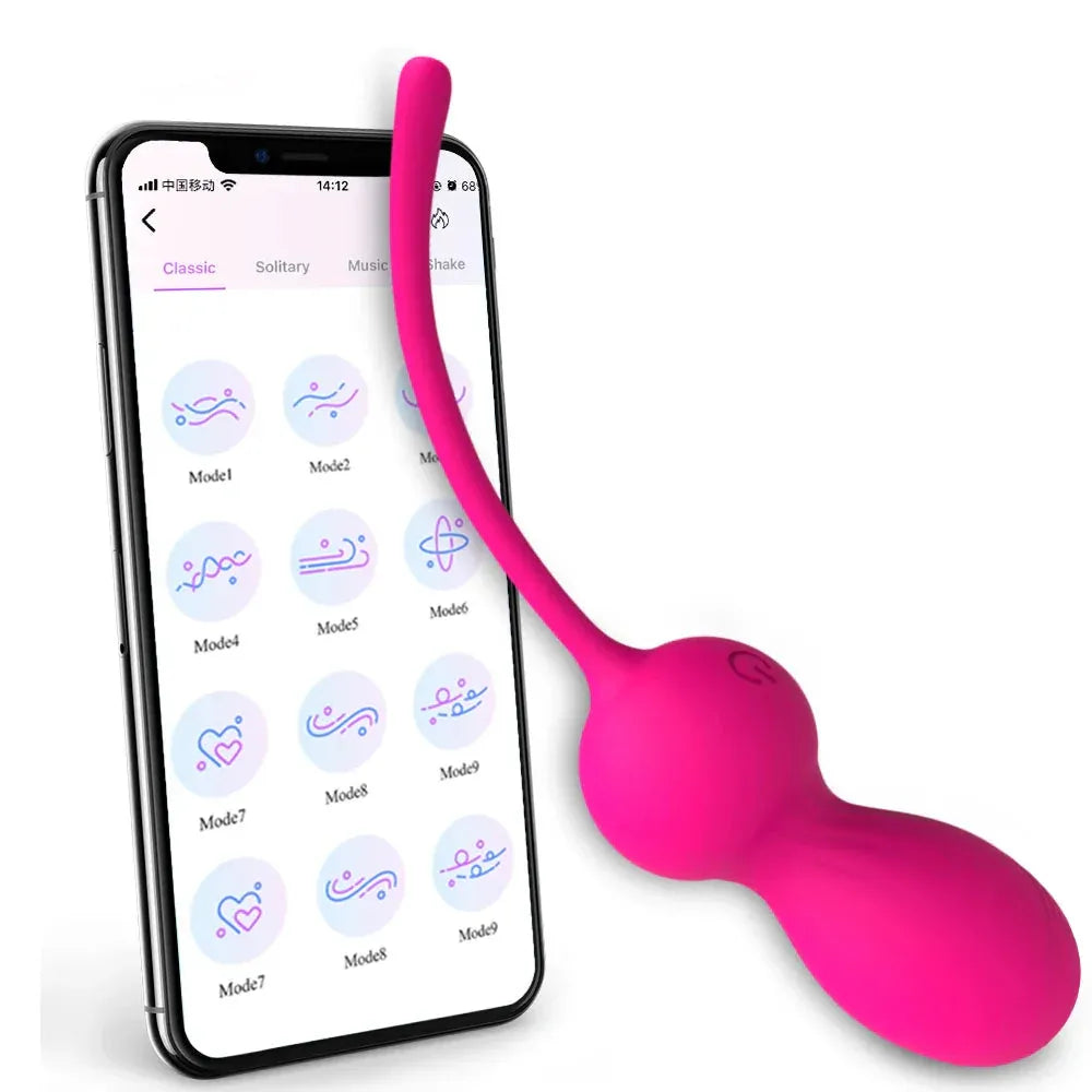 Wireless Vibrating Kegel Balls For Women