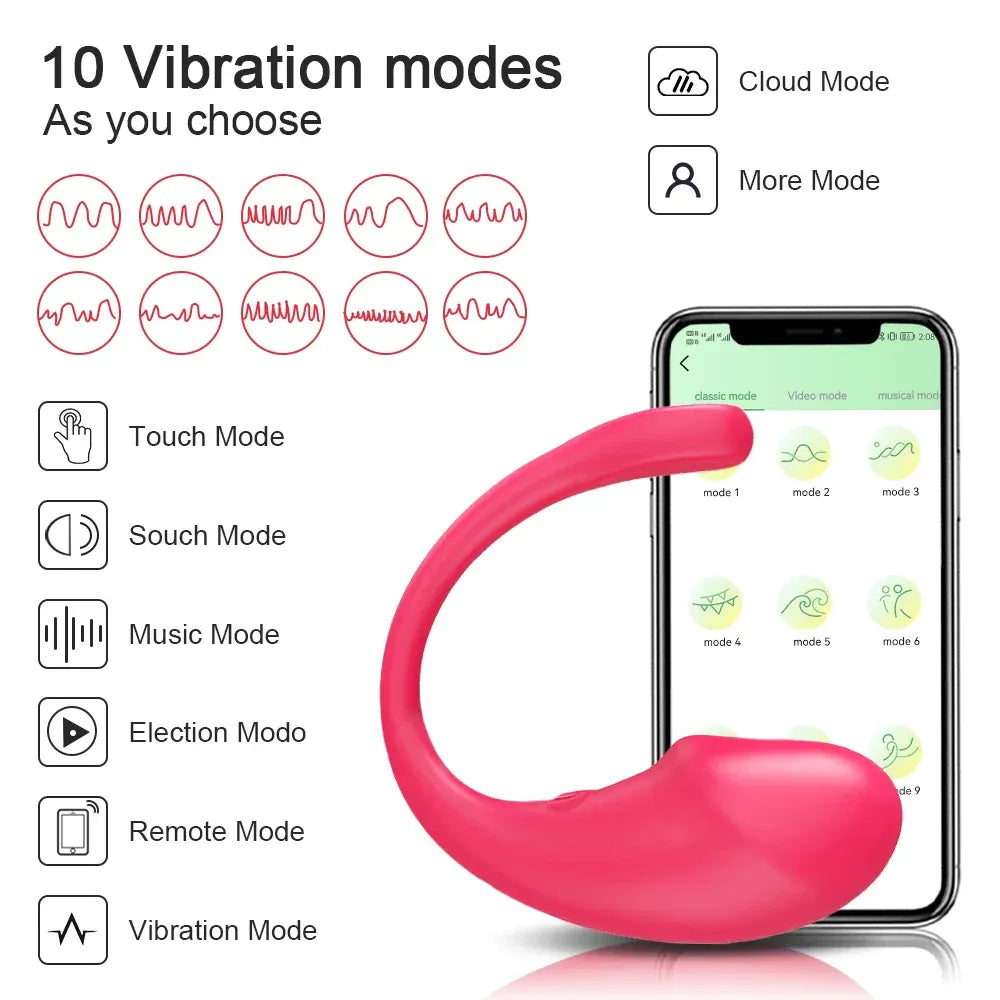 Wireless Vibrating Love Egg for Women Nipple Stimulator